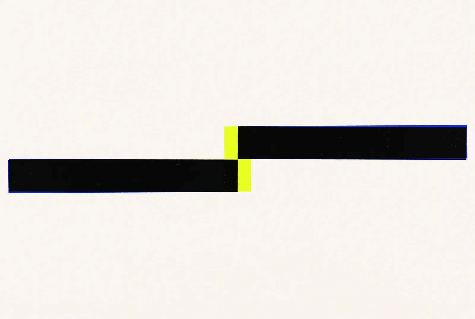 Abstract two-tone geometric composition used as the article cover