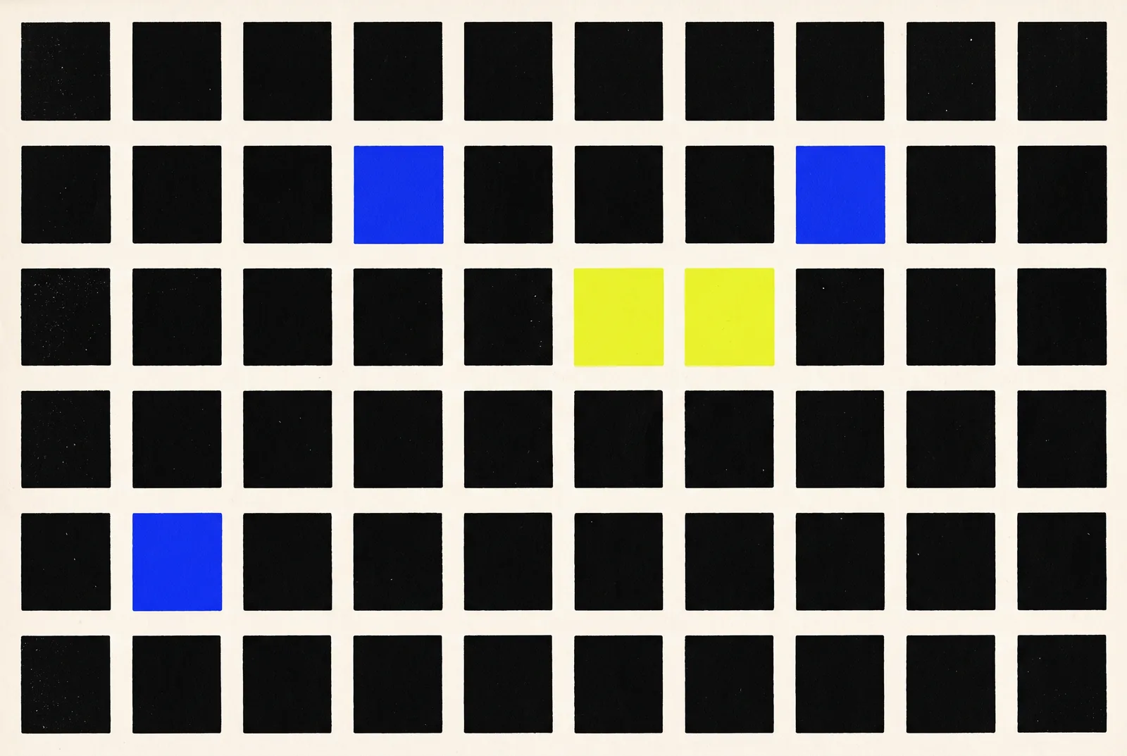 Abstract two-tone geometric composition used as the article cover
